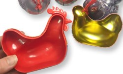 Hen tin Inside